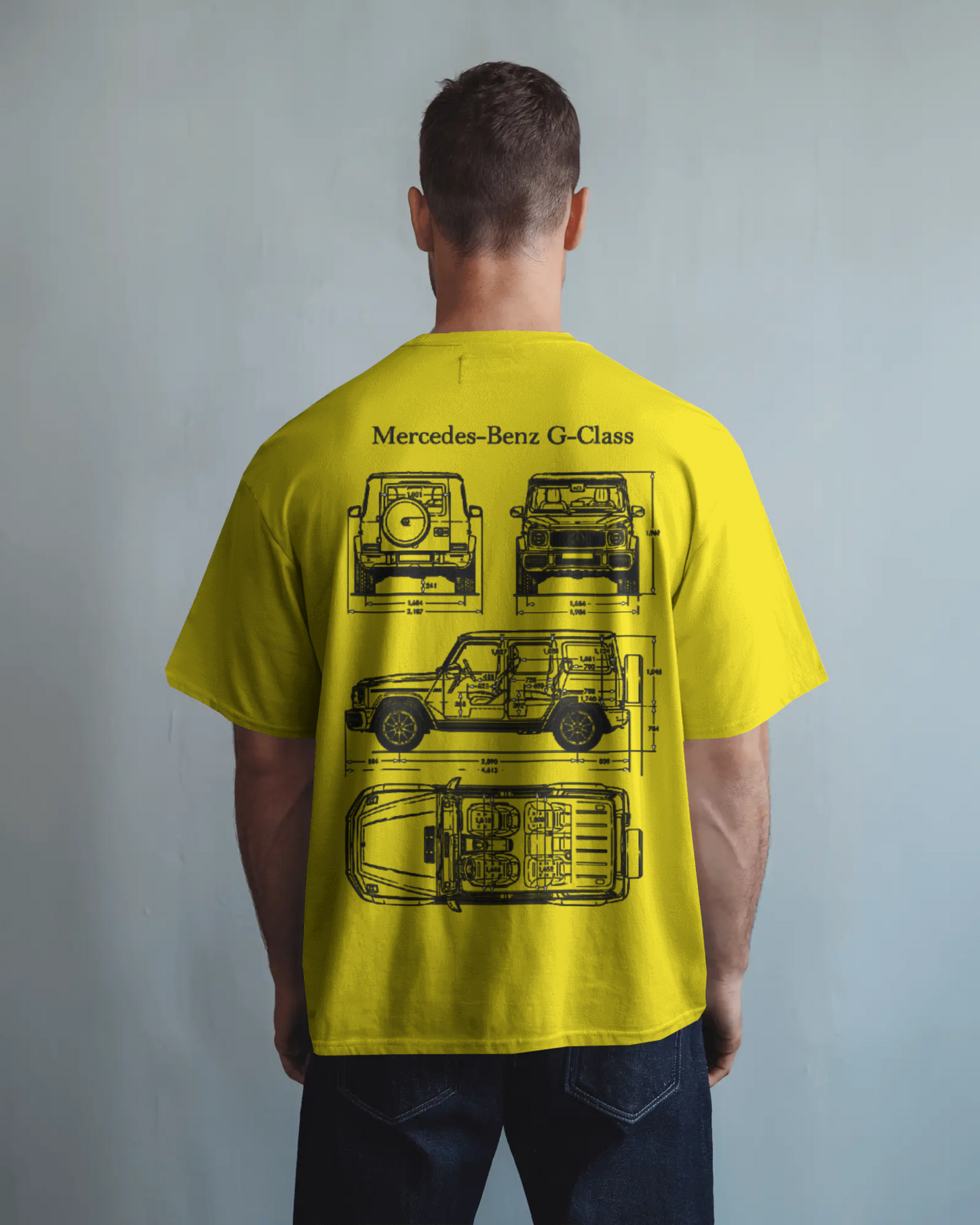 Benz Oversized T-Shirt | cars oversized T-Shirt | Red Panda T-Shirt