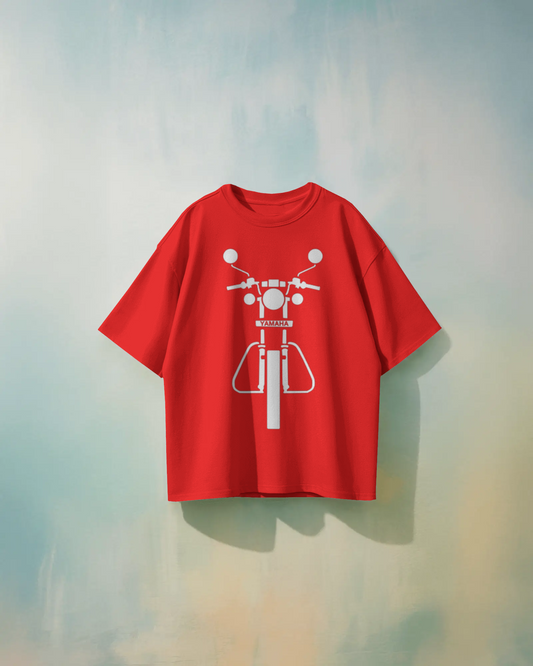 RX Bikes Oversized T-Shirt | Bikes Oversized T-Shirt | Red Panda T-Shirt.