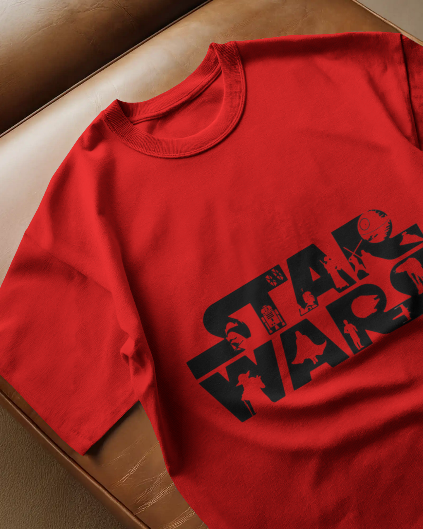 Star Wars Oversized T-Shirt | Cartoon Oversized T-Shirt | Red Panda T-Shirt