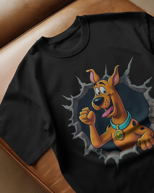 Scooby doo Cartoon Oversized T-Shirt | Cartoon Oversized T-Shirt | Red Panda T-Shirt