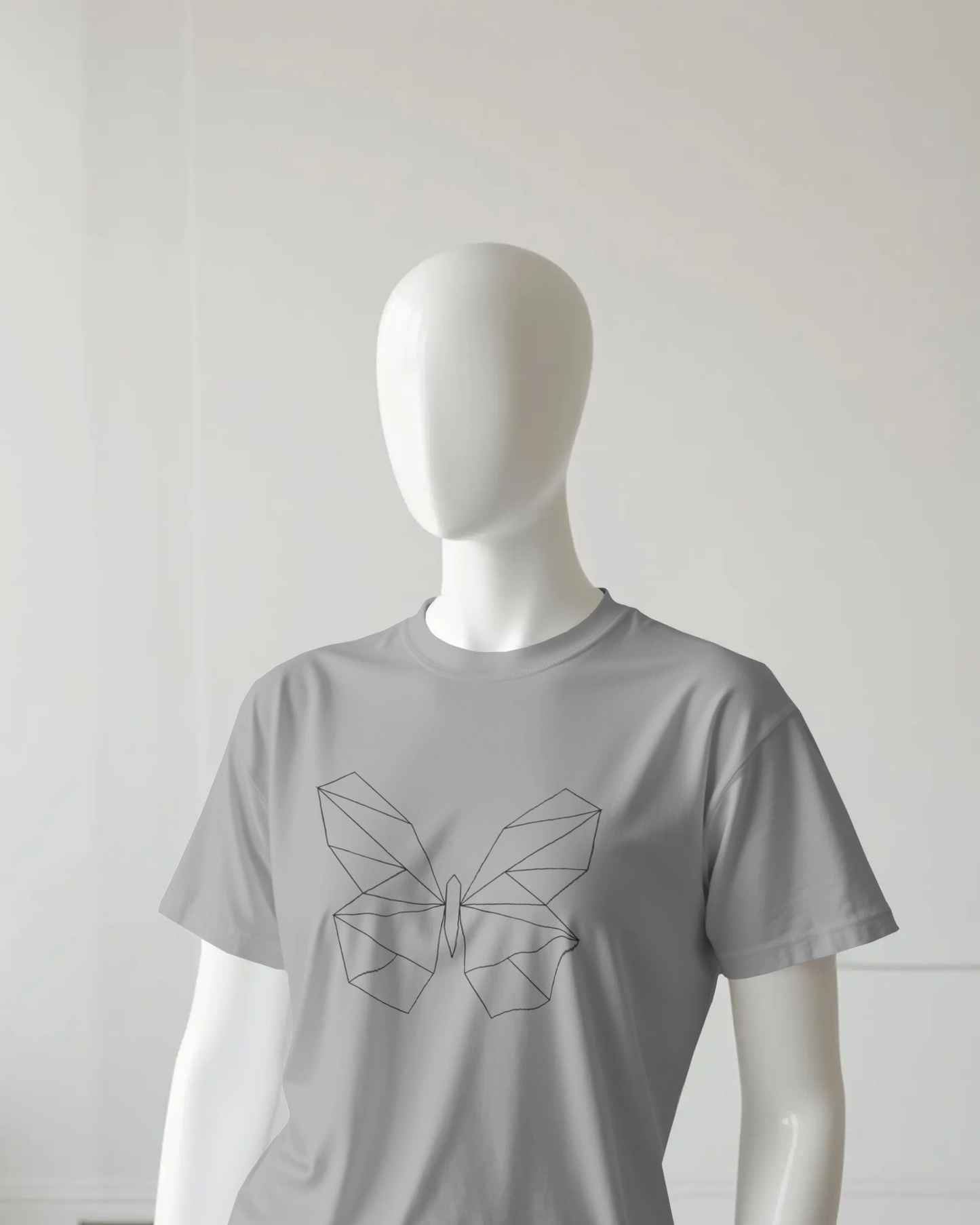 Butterfly Regular T-Shirt | Abstract Regular T-Shirt | Red Panda T-Shirt