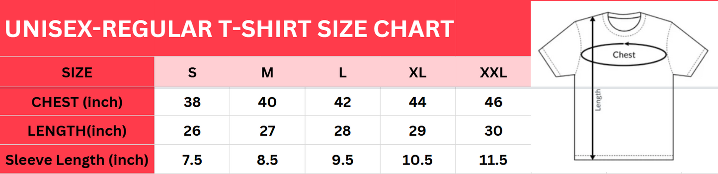 Elephant Regular T-Shirt | Abstract Regular T-Shirt | Red Panda T-Shirt