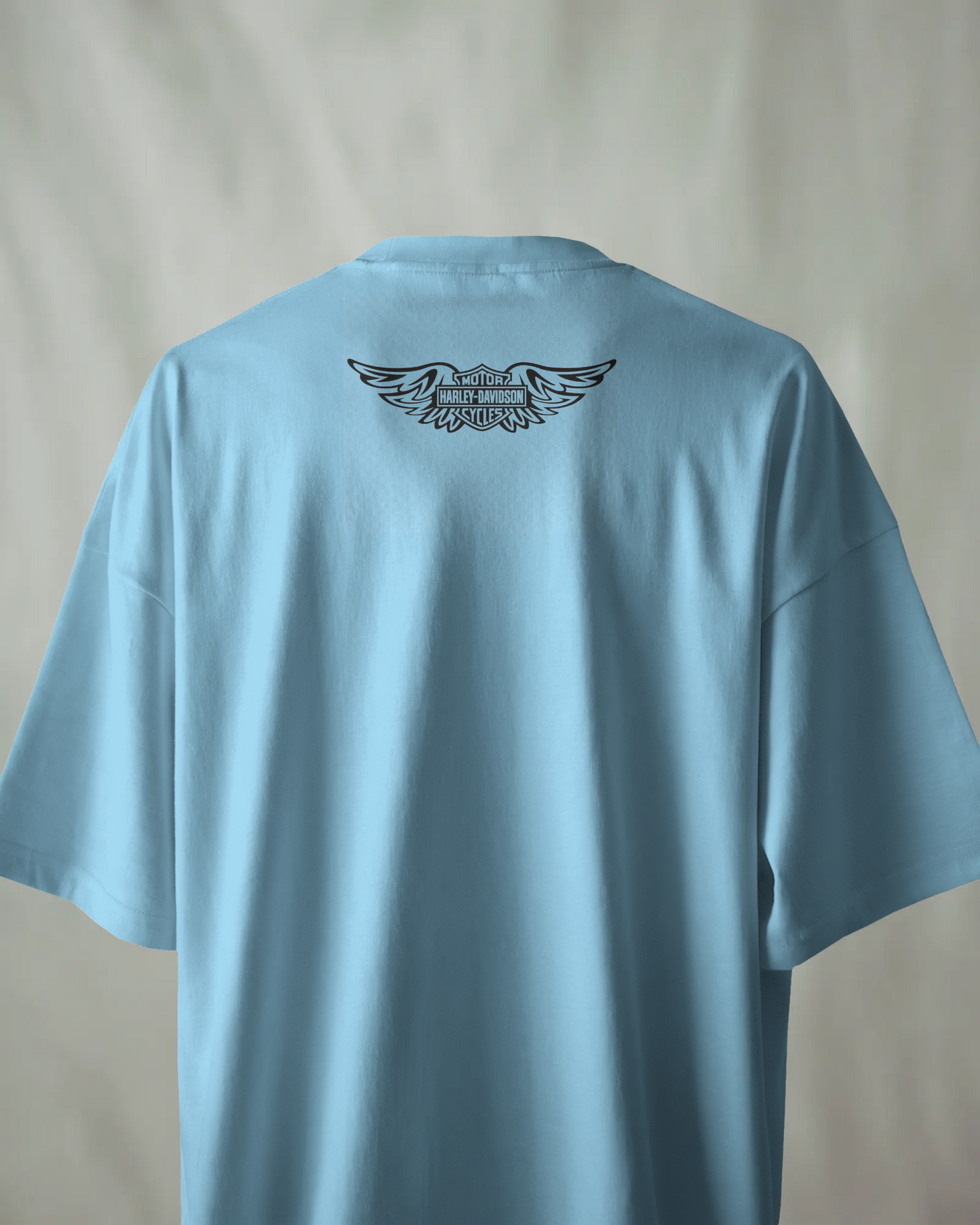 Harley Davidson Bikes Oversized T-Shirt | Bikes Oversized T-Shirt | Red Panda T-Shirt