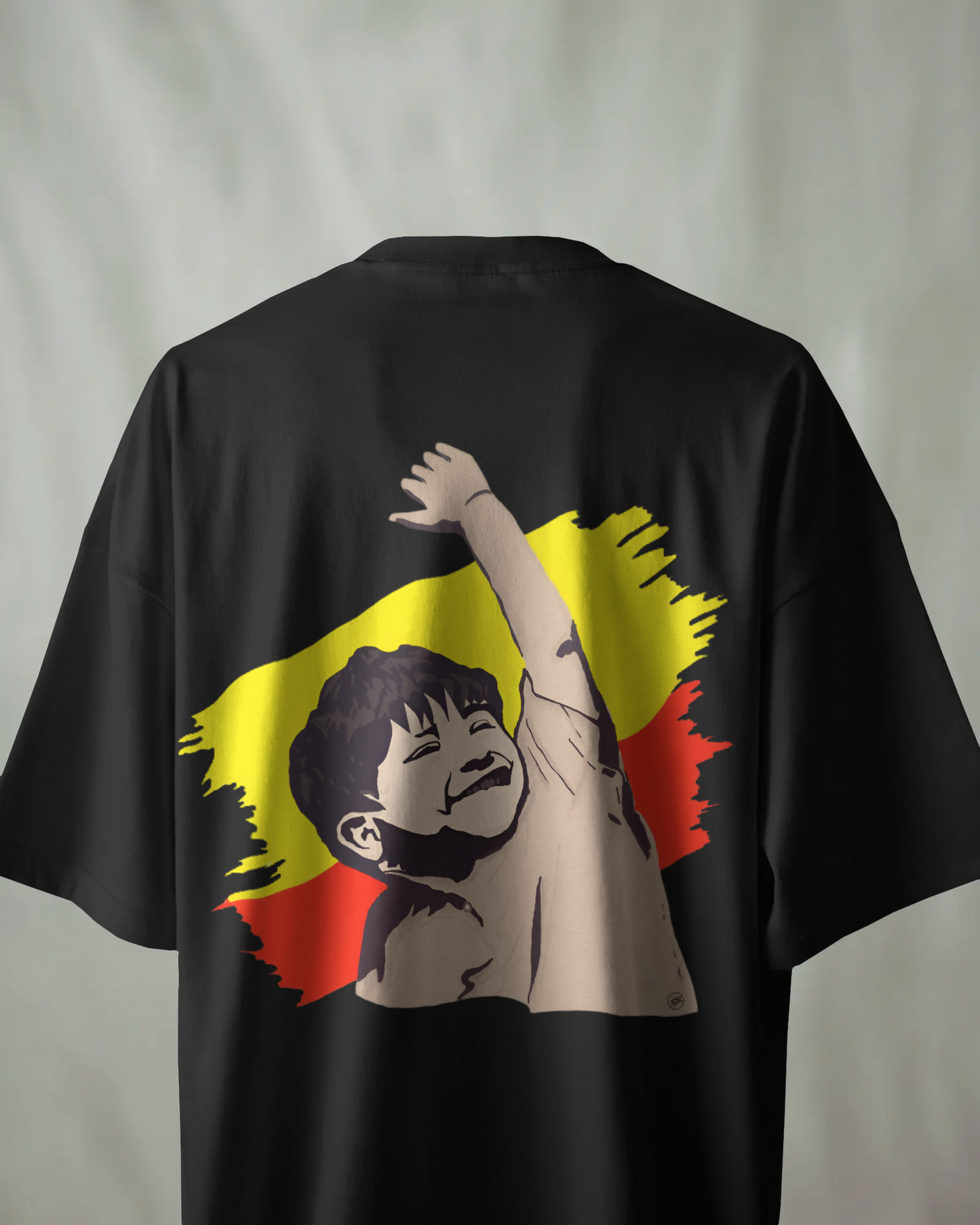 Dr. Puneeth Rajkumar Appu Oversize TShirt | Kannada Drop Shoulder TShirt | Red Panda TShirt