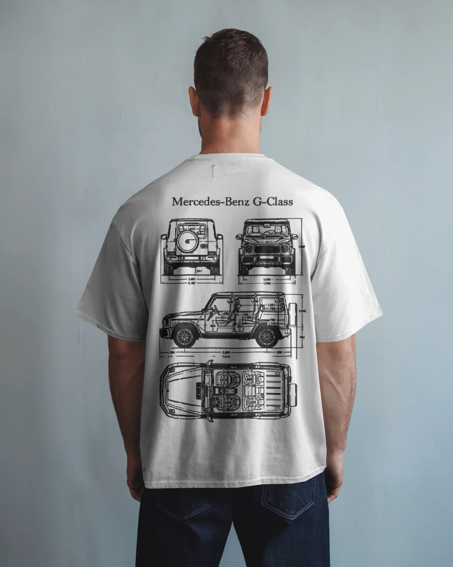 Benz Oversized T-Shirt | cars oversized T-Shirt | Red Panda T-Shirt