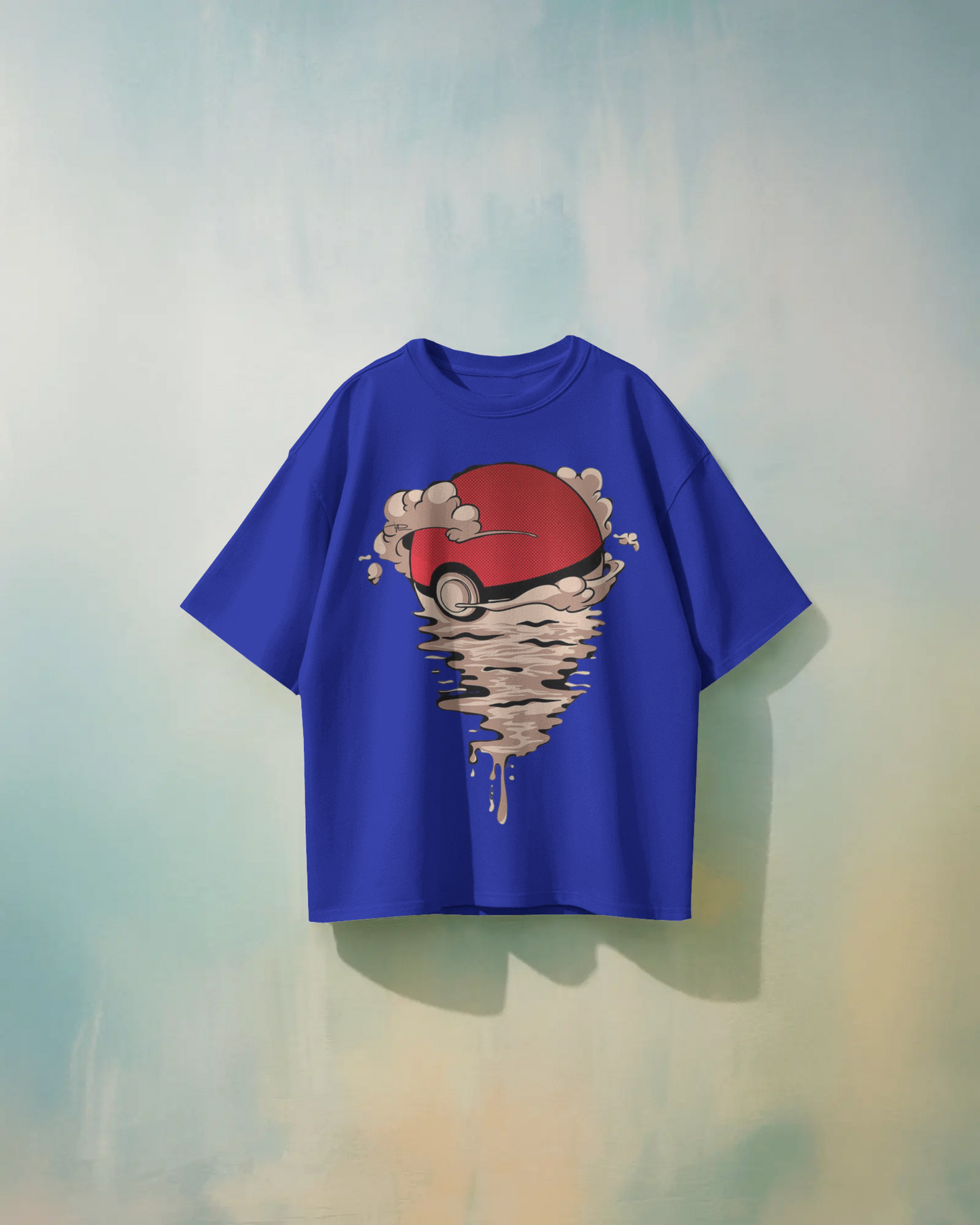 Pokémon Cartoon Oversized T-Shirt | Cartoon Oversized T-Shirt | Red Panda T-Shirt