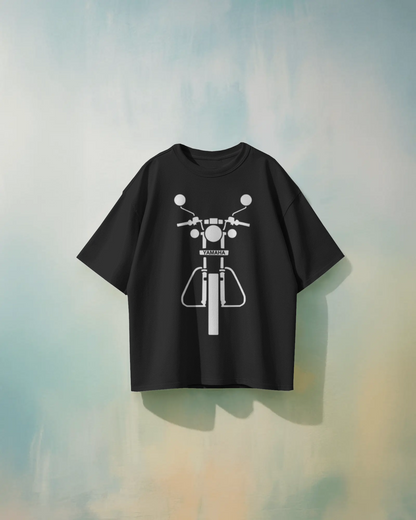 RX Bikes Oversized T-Shirt | Bikes Oversized T-Shirt | Red Panda T-Shirt.