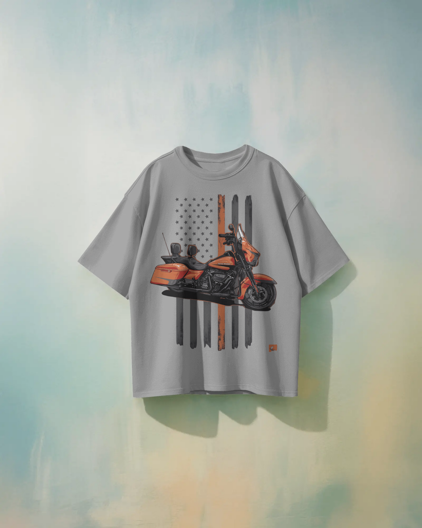 Harley-Davidson Bikes Oversized T-Shirt | Bikes Oversized T-Shirt | Red Panda T-Shirt