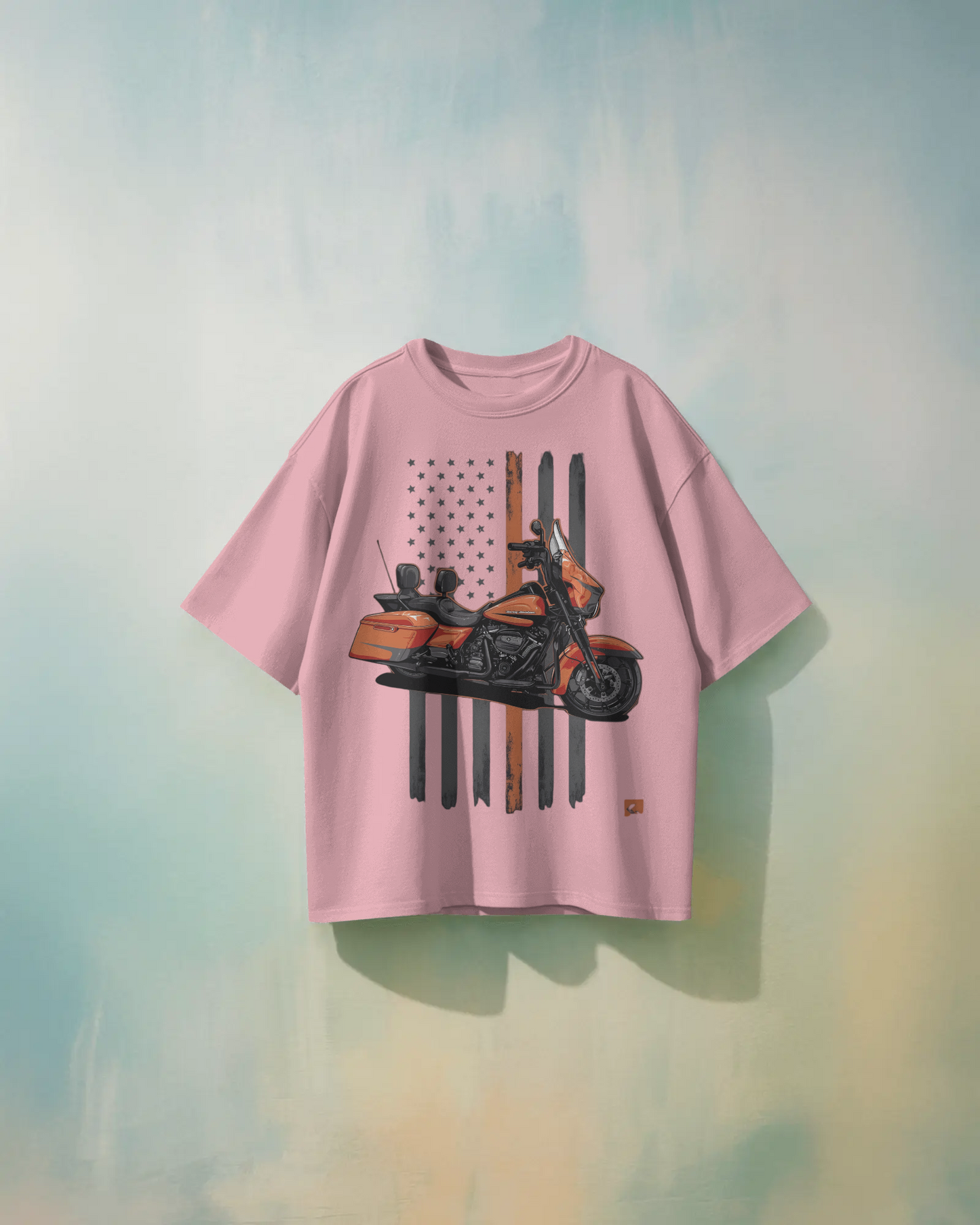 Harley-Davidson Bikes Oversized T-Shirt | Bikes Oversized T-Shirt | Red Panda T-Shirt
