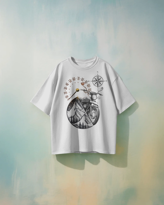 RX Bikes Oversized T-Shirt | Bikes Oversized T-Shirt | Red Panda T-Shirt