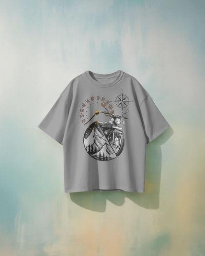 RX Bikes Oversized T-Shirt | Bikes Oversized T-Shirt | Red Panda T-Shirt