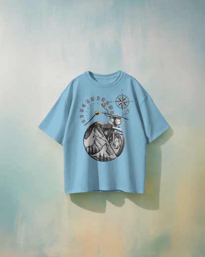 RX Bikes Oversized T-Shirt | Bikes Oversized T-Shirt | Red Panda T-Shirt