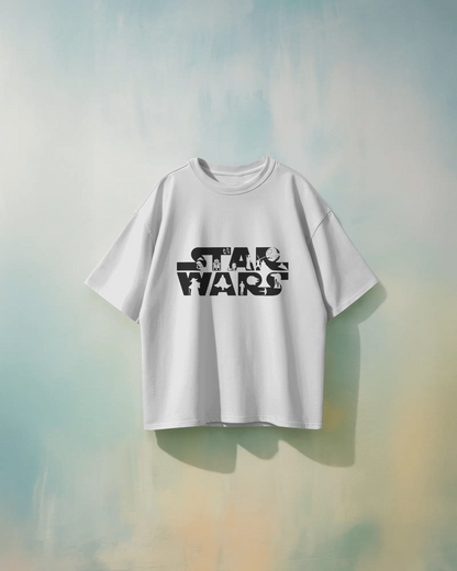 Star Wars Oversized T-Shirt | Cartoon Oversized T-Shirt | Red Panda T-Shirt