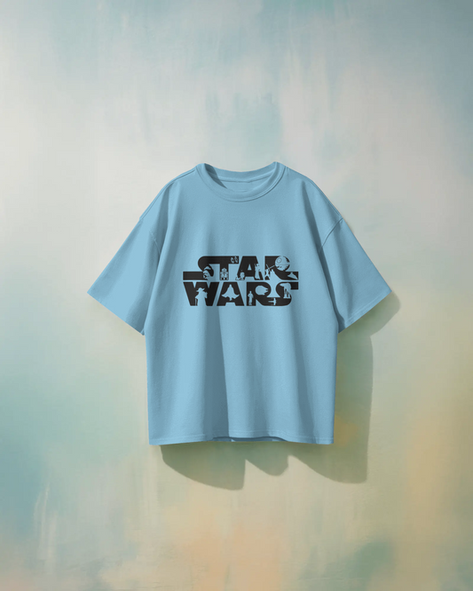 Star Wars Oversized T-Shirt | Cartoon Oversized T-Shirt | Red Panda T-Shirt