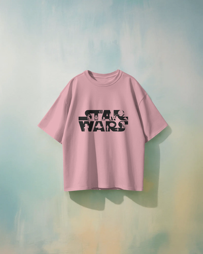 Star Wars Oversized T-Shirt | Cartoon Oversized T-Shirt | Red Panda T-Shirt