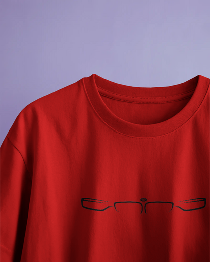 BMW Oversized T-Shirt | cars oversized T-Shirt | Red Panda T-Shirt