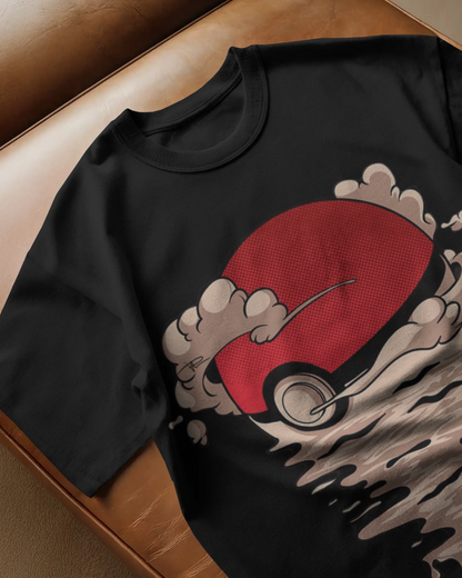 Pokémon Cartoon Oversized T-Shirt | Cartoon Oversized T-Shirt | Red Panda T-Shirt