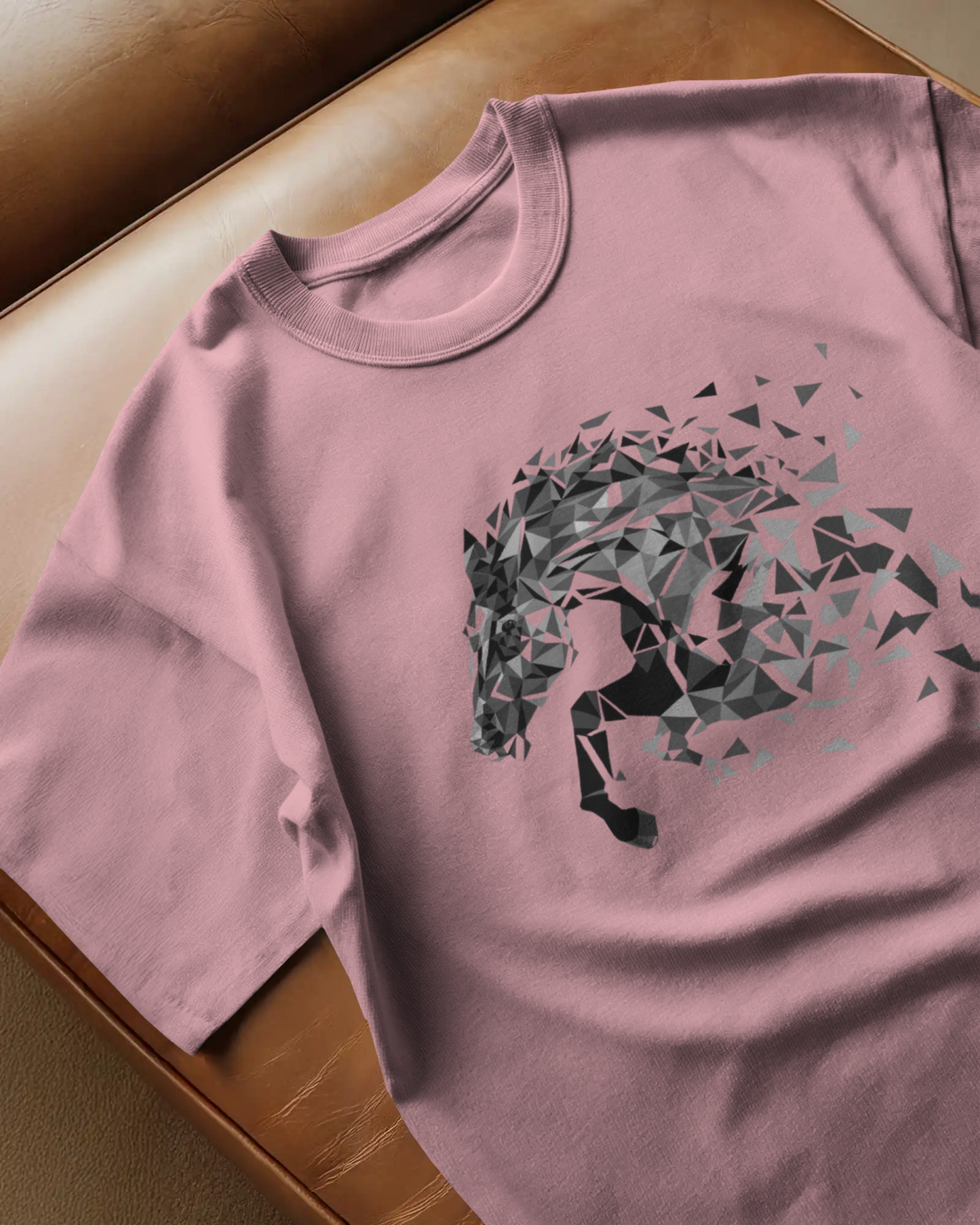 Horse Regular T-Shirt | Abstract Regular T-Shirt | Red Panda T-Shirt