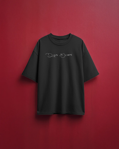 Immadi Pulakeshi Oversize TShirt | Kannada Drop Shoulder TShirt | Red Panda TShirt