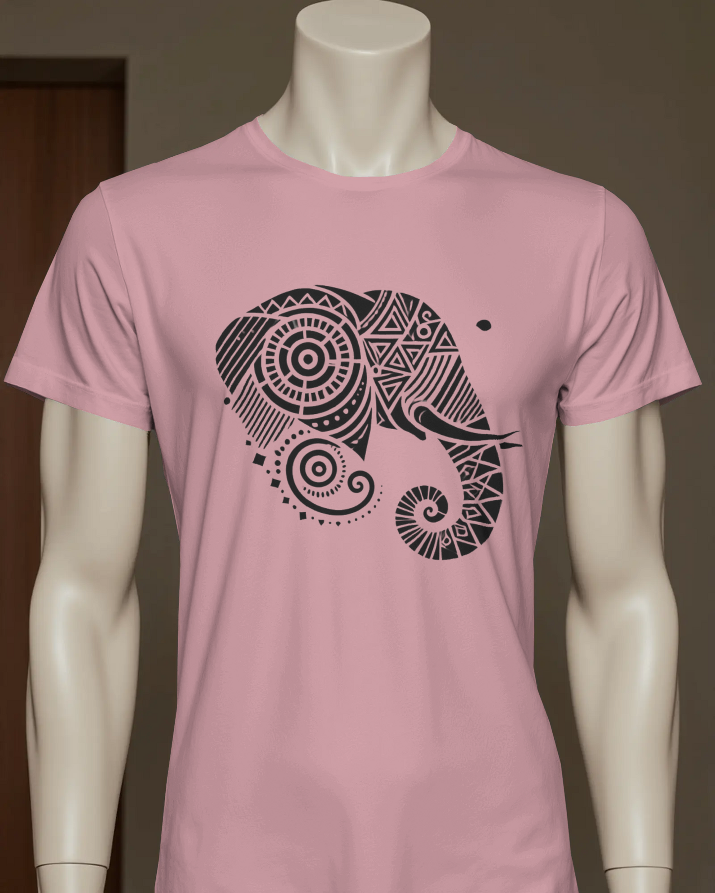 Elephant Regular T-Shirt | Abstract Regular T-Shirt | Red Panda T-Shirt