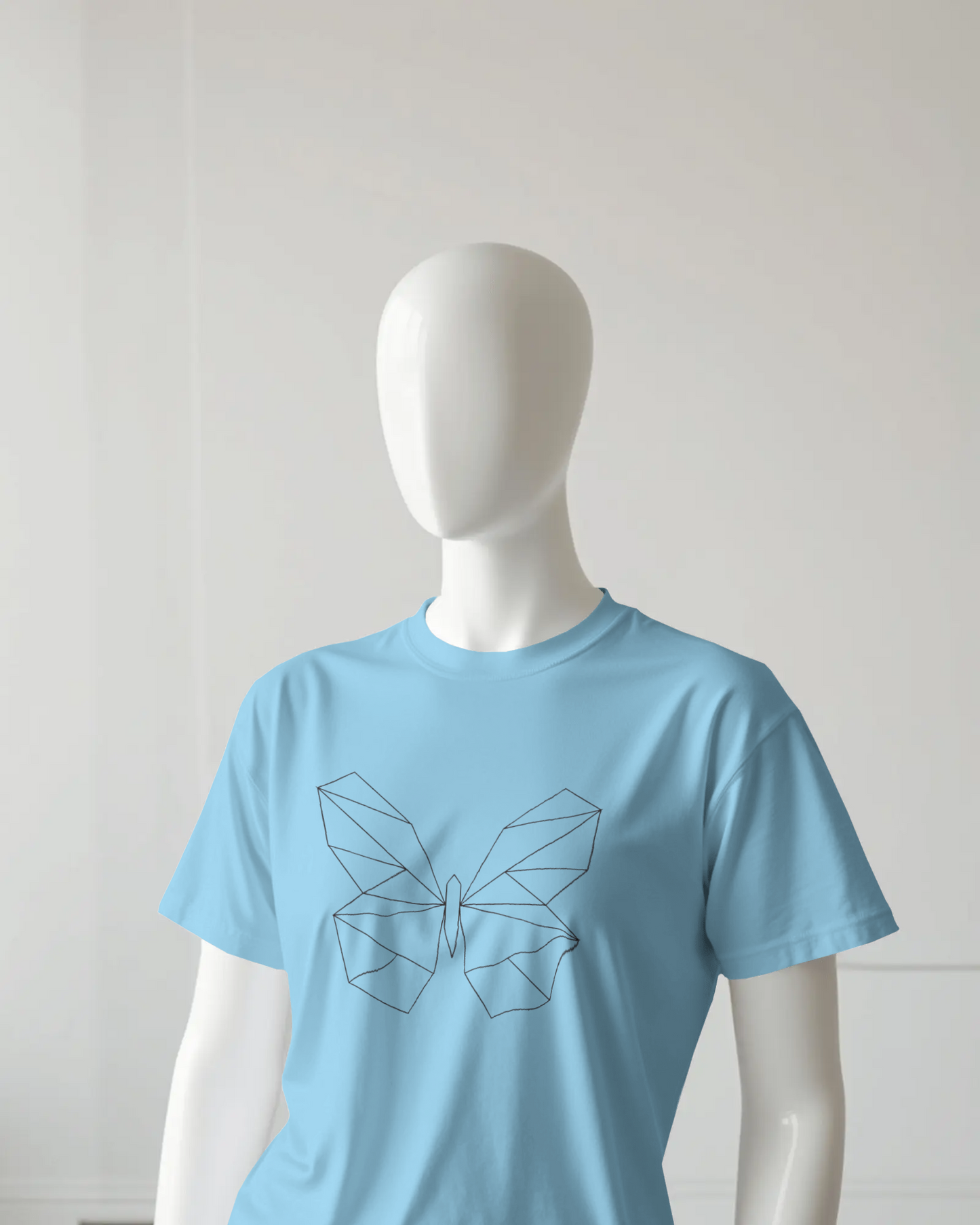 Butterfly Regular T-Shirt | Abstract Regular T-Shirt | Red Panda T-Shirt