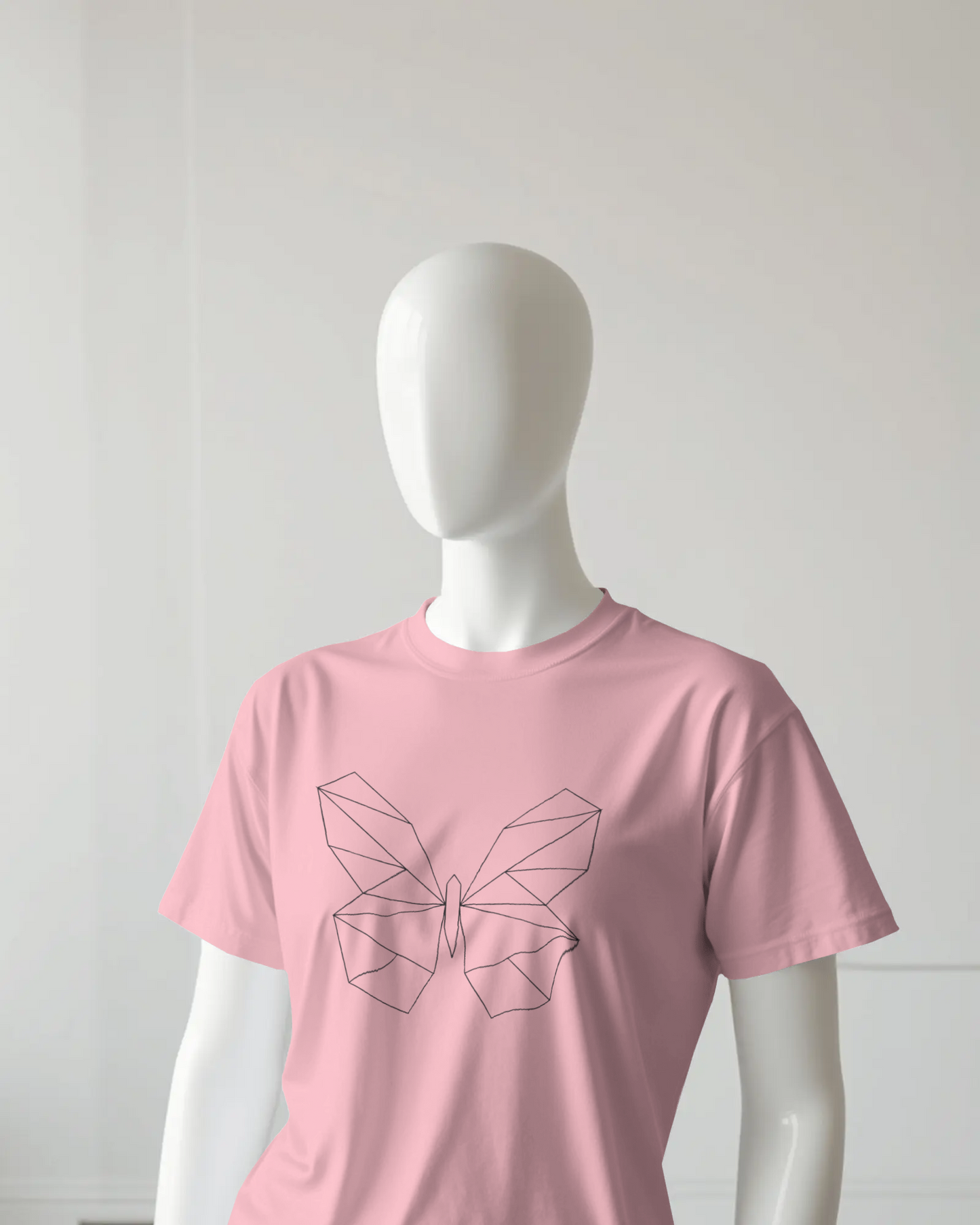 Butterfly Regular T-Shirt | Abstract Regular T-Shirt | Red Panda T-Shirt