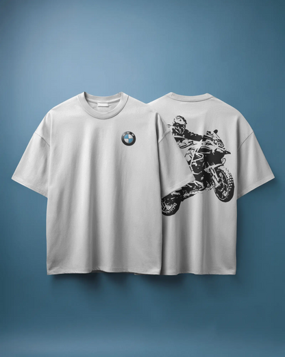 BMW Bikes Oversized T-Shirt | Bikes Oversized T-Shirt | Red Panda T-Shirt