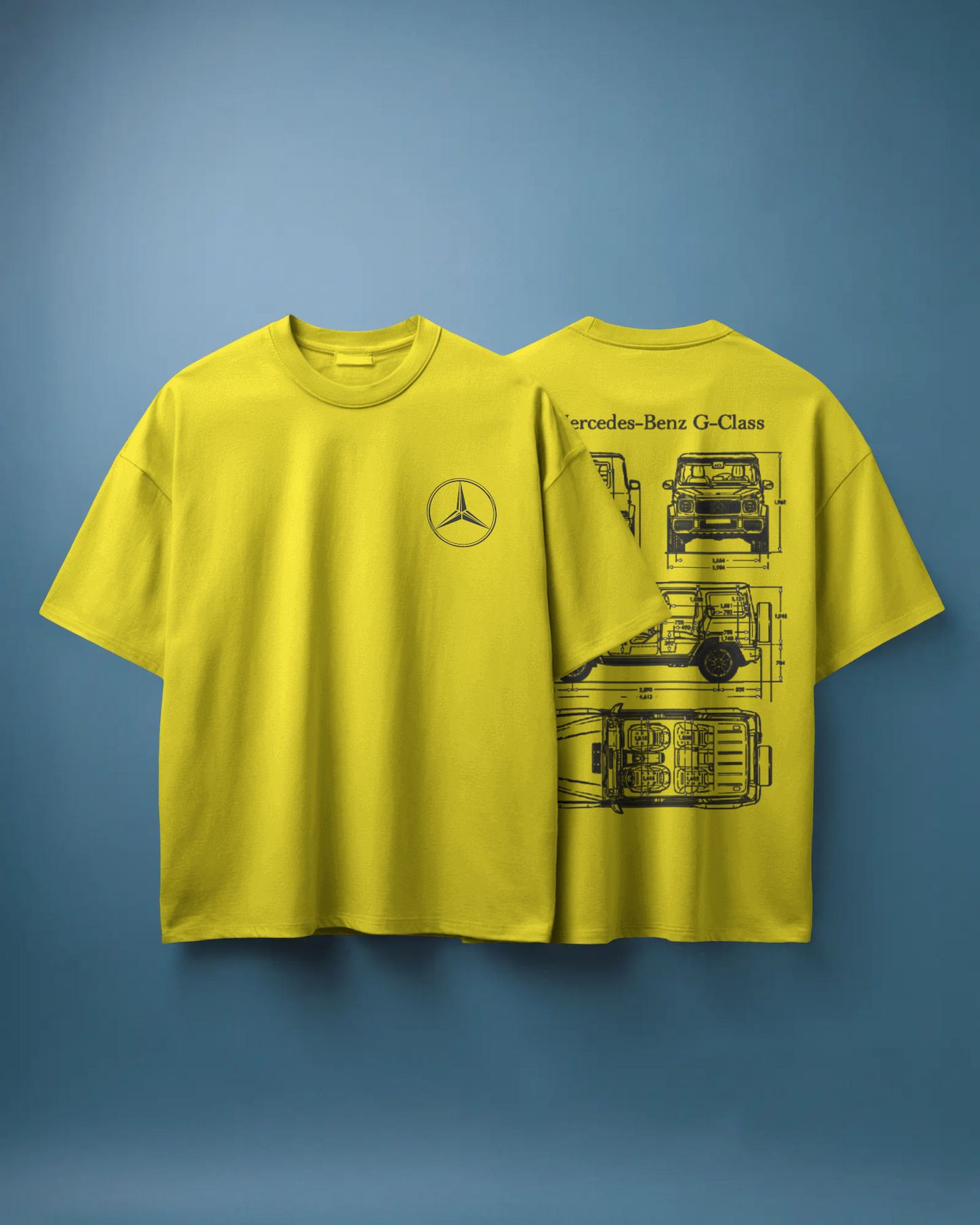 Benz Oversized T-Shirt | cars oversized T-Shirt | Red Panda T-Shirt