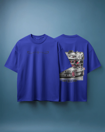 BMW Oversized T-Shirt | cars oversized T-Shirt | Red Panda T-Shirt